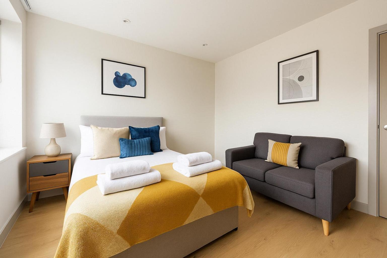 Bright Studio Flat - Walk To River Thames & Kingston Town Surbiton 외부 사진